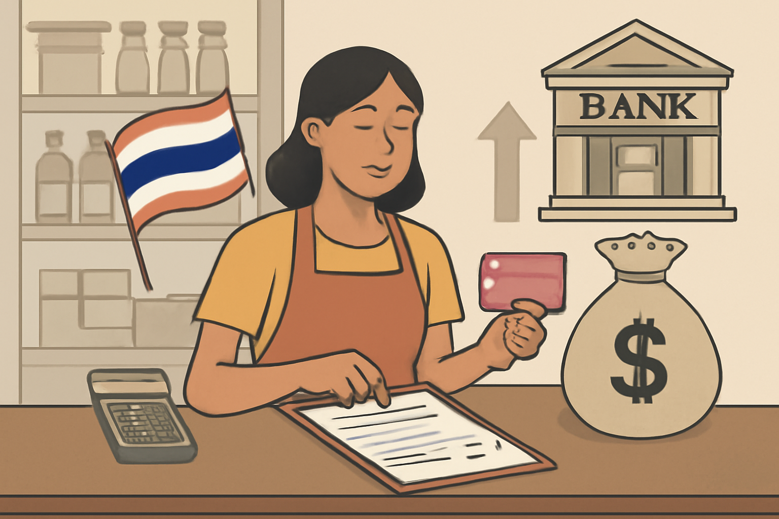 การค้นหาบริการธนาคารสำหรับ SME ในประเทศไทย: โอกาสทางการเงินและการสนับสนุนจากรัฐบาล