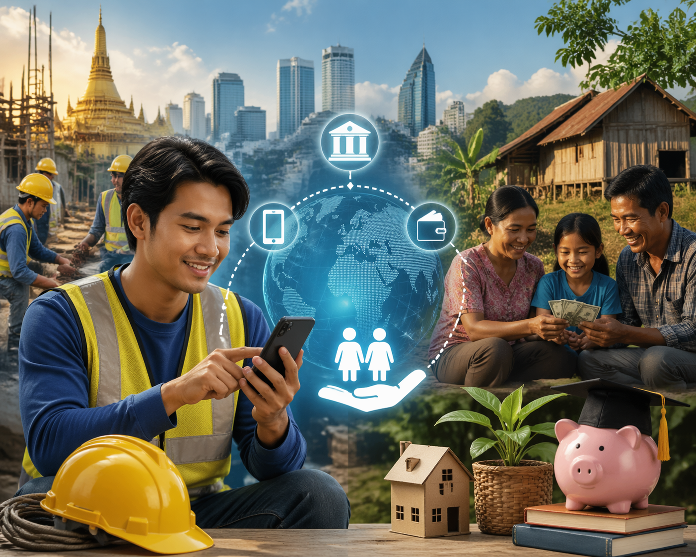 การส่งเงินจากแรงงานข้ามชาติและผลกระทบต่อการเข้าถึงบริการทางการเงินในประเทศไทย