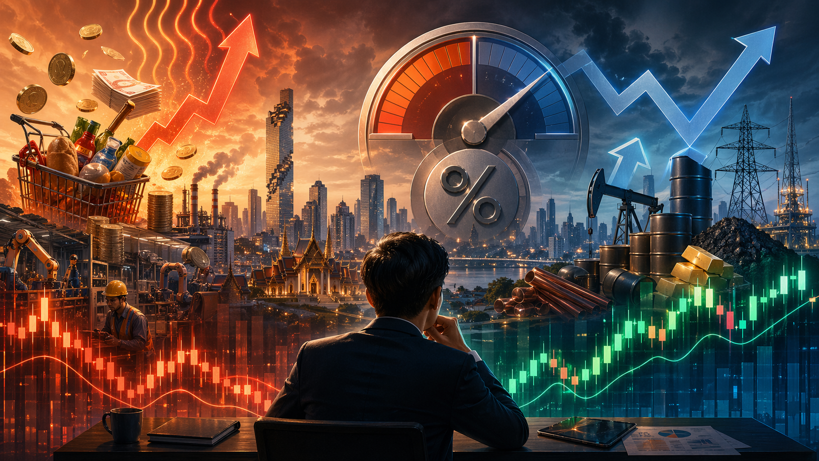 ผลกระทบของเงินเฟ้อและอัตราดอกเบี้ยต่อการตัดสินใจลงทุนในหุ้นในประเทศไทย