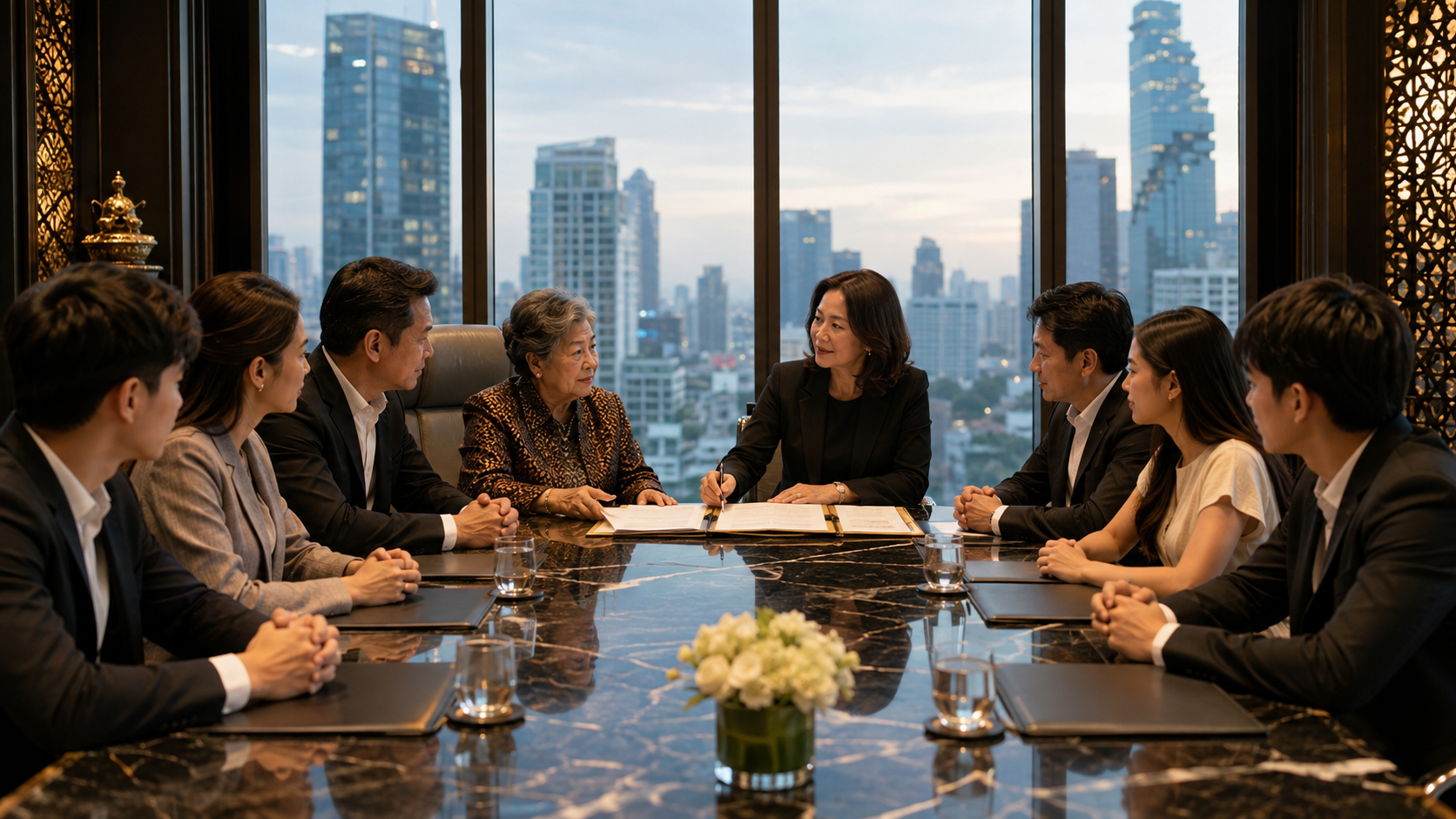 การเปิดประตูห้องประชุมคณะกรรมการ: บริษัทครอบครัวไทยโอบรับซีอีโอมืออาชีพเพื่อรักษาการเติบโต